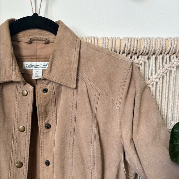 VINTAGE Coldwater Creek Leather Jacket - Picture 4 of 8